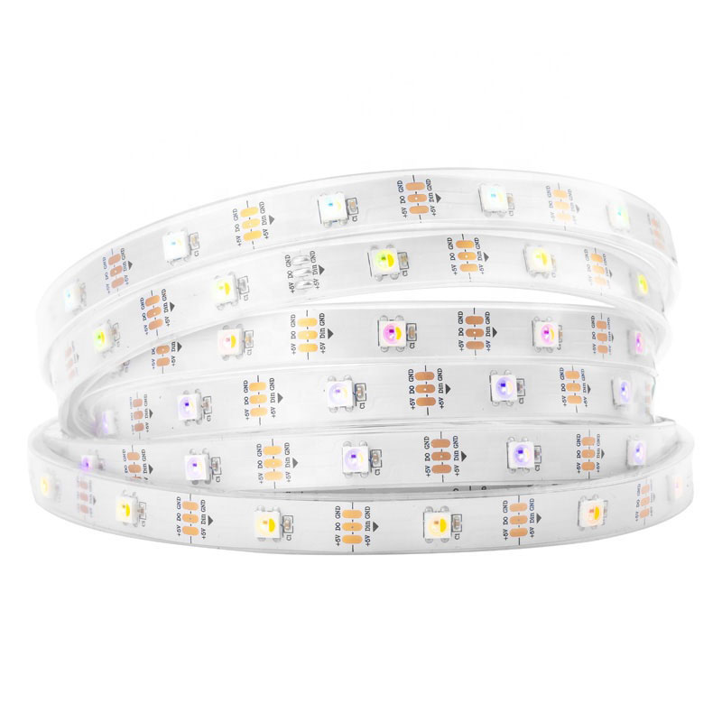 SK6812 RGBW/WWA 30LEDS/M DC5V 10MM-Wide Digital Intelligent Addressable LED Strip Lights - 5m/16.4ft per roll SK6812 RGBW/WWA 30LEDS/M DC5V 10MM-Wide Digital Intelligent Addressable LED Strip Lights - 5m/16.4ft per roll